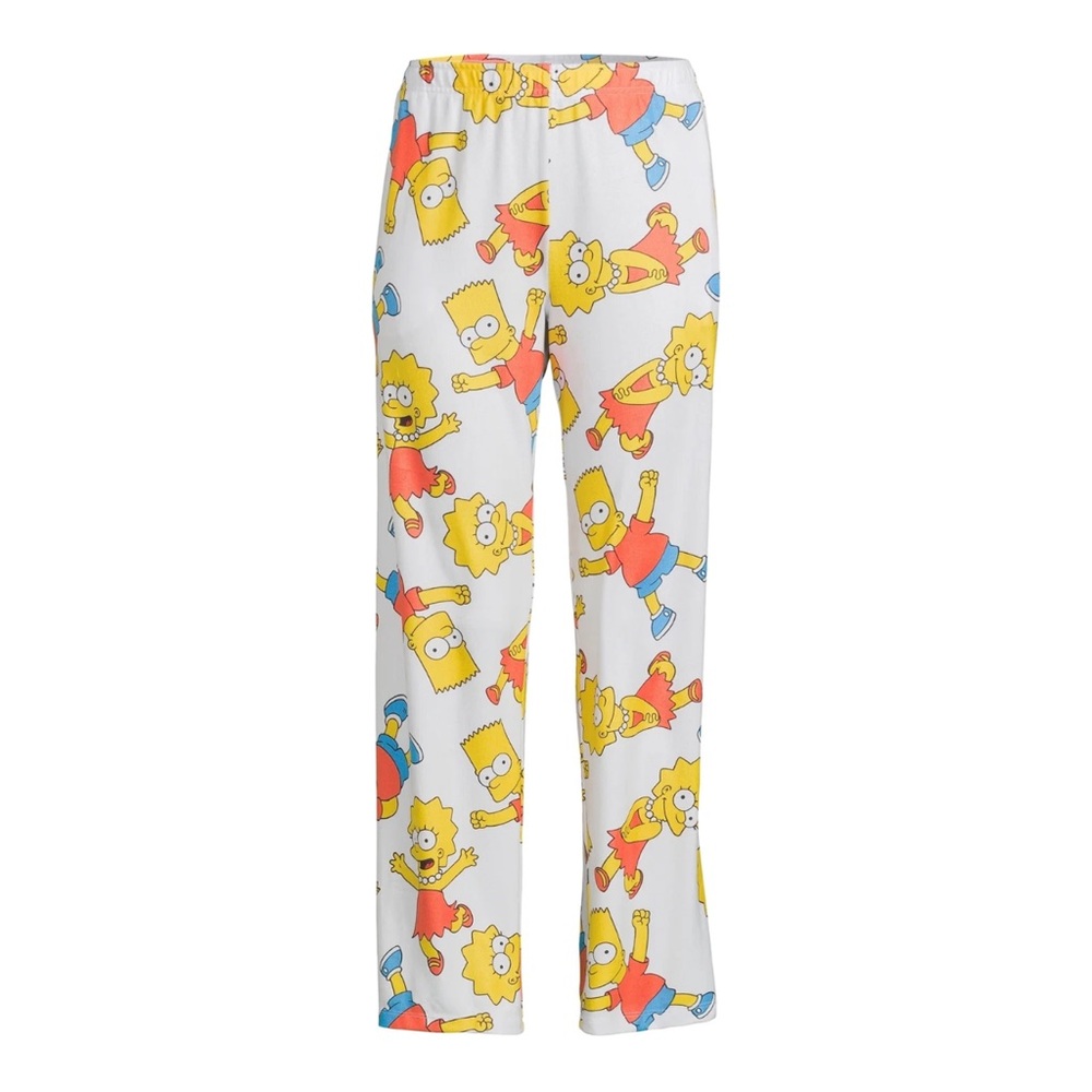 The Simpsons bart Lisa women’s Pajama Pants small new